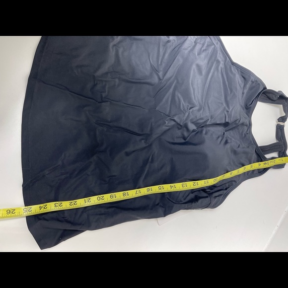 NWT Holipick tankini black high neck top leopard print bottoms swimsuit sz XL - Picture 13 of 16